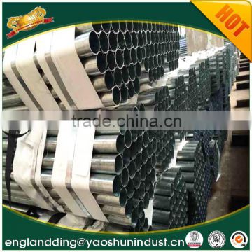 BS 4568 pre galvanized steel pipe