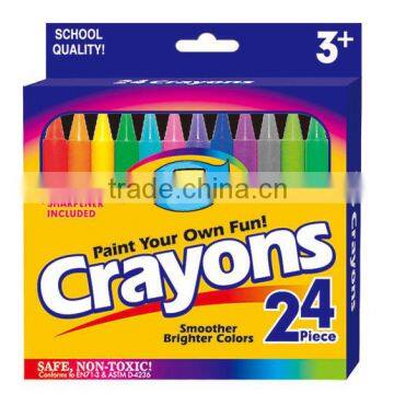 24pieces Standard Crayons