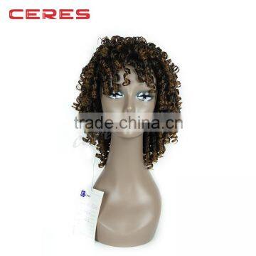 wholesale cheap price synthetic oprah curl wig