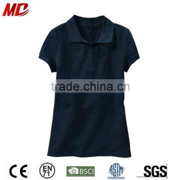 Ink Blue School Uniform polo t-shirt