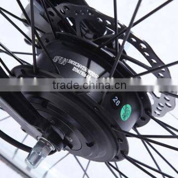 26 Inch Folding Mountain Electric Bike With Rear Battery (Model FLD26)