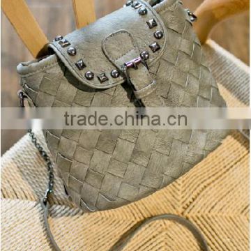 2015 new winter preparation of bucket bag New Women 's Vintage Leather Crossbody Bag Shoulder Bag