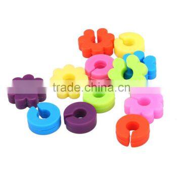 Silicone Colorful Wine Glass Marker for Bar, Night Club, Home Party