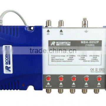 Satellite multiband amplifier with internal power (IA6052P)