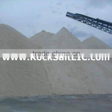 Ice melt Salt 98-99% NACL (Siwa Egypt origin - white color - low moisture - SGS ANALYSIS)