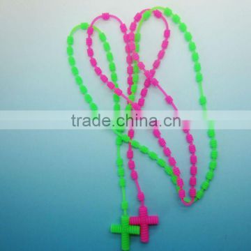 Eco-friendly Newest promotional soft silicone necklace