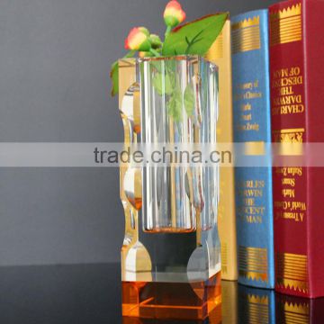 wholesale chinese square glass flower vase painting designs