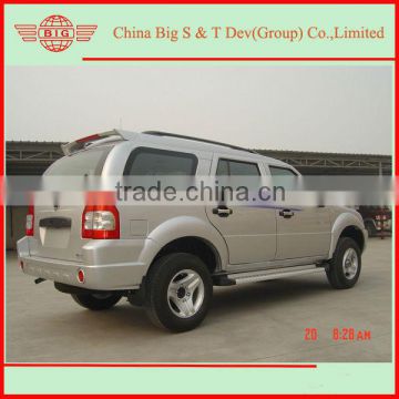 2013 hot Chinese all wheel drive diesel not electric car SUV for assembling in Africa