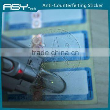Anti-counterfeit IR Security Sticker Label photo-2