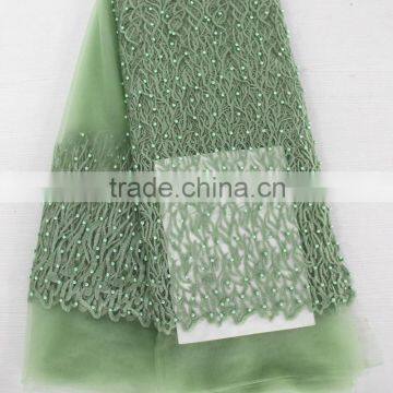 The Most Beautiful Design Crochet Lace Fabric Material for Making Dresses/Fancy Fabric for Party and Fashion Show photo-3