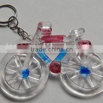 Bicycle Acrylic Key chains