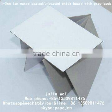 1/S White Lined Grey Board/grey chipboard
