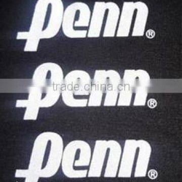 China make custom iron on words letters printing on shirt