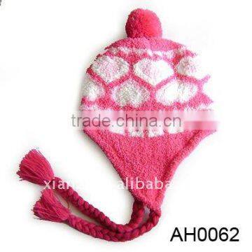 acrylic knitted ladies hats