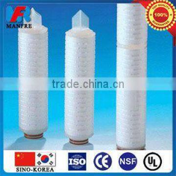 PES pleated filter element for Ultrapure Water offered by china manufacturer