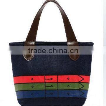 Fashion Seamed Tote Bags for storing personal things