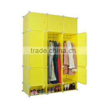 Modern Larger DIY Home Wardrobe Storage Cube Cabinet for Clothes