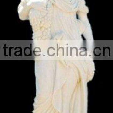 Country girl stone statue DSF-CD013