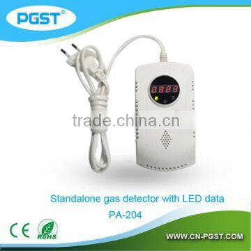 Standalone gas detector with LED indicator PA-204, CE&ROHS