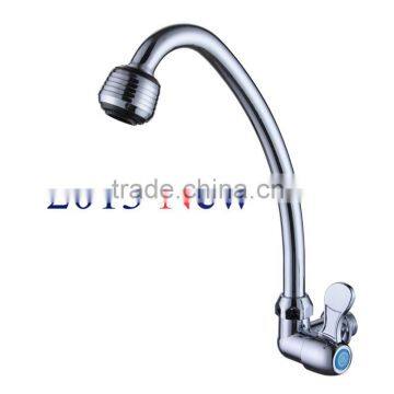 China plastic ABS folding gooseneck kitchen faucet with low price