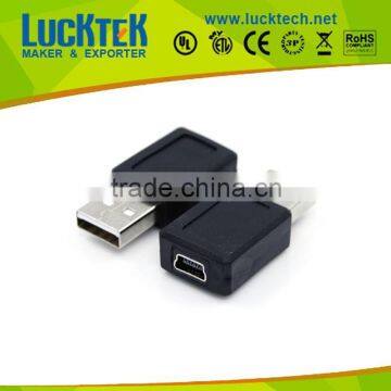 USB A male to Mini USB 5pin female adapter