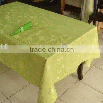 Polyester table cloth