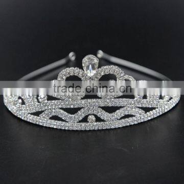 Glow Rhinestone Tiaras Crown Fashion India Wedding Crown Tiara