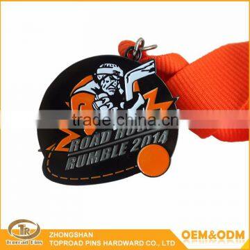 Zhongshan promotional custom logo metal zinc alloy die casting medal