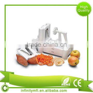 3 Tri-Blade Vegetable Slicer, Strongest-and-Heaviest Duty,Best Veggie Pasta & Spaghetti Maker for Low Carb/Paleo Vegetable Meals photo-4