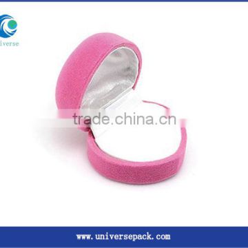 Packing Design For Jewelry Box Pink Boxes Flocking Wholesale Goods