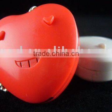 Heart Shape Musical Keychain