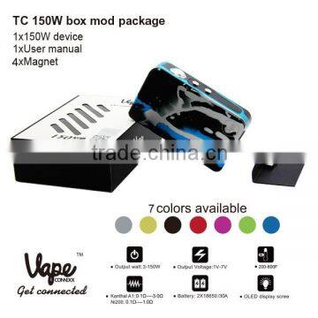 New Design VTM 150W Vape Connexx Temperature Control Vaporizers 150 Watt Box Mod in Stock photo-4