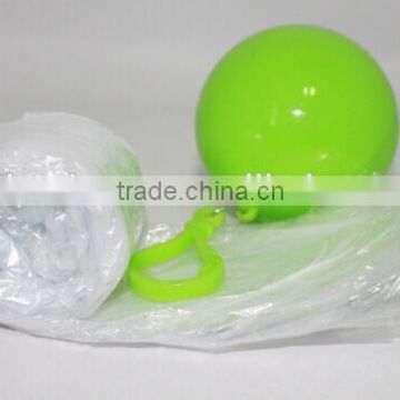 New arrival ball design emergency raincoat / folding raincoat / disposable raincoat