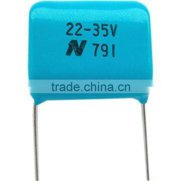 Resin Coated Metallized Polyester Film Capacitors--MDL21V475K