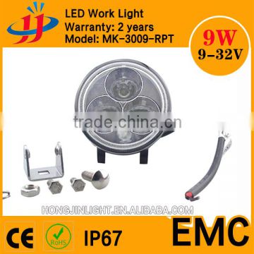 12V car work led light 9w 3inch LED Truck Light led work light