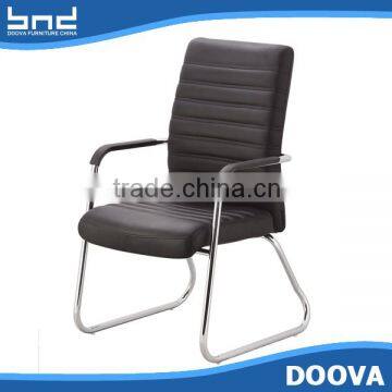 Fashion leather armchair with iron legs modern cheap dining chair