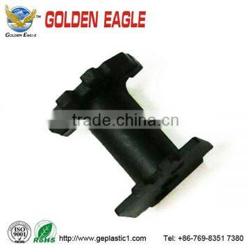 Black injection mould plastic bobbin plastic parts for EDM copper wire