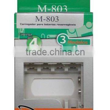 M803 AA AAA 9V Ni-MH/Ni-Cd Rechargeable Battery Charger