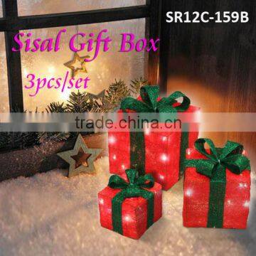 christmas gift box light/ christmas gift boxes light (Outdoor MOQ: 200PCS, GS/CE/UL)