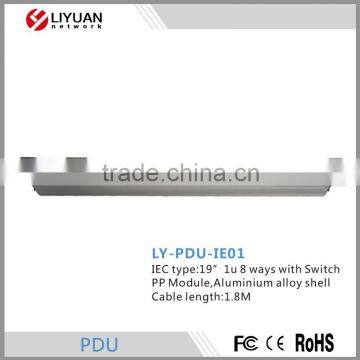 LY-PDU-IE01 ICE type New Arrival Custom Design 220v PDU with switch