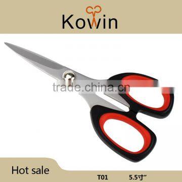 Utility Stainless Steel Scissors with plastic handle durable kitchen Scissors Household tools