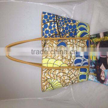 Wholesale African Wax Print Women Fashion Handbag photo-5