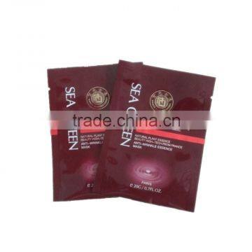 Facial Mask packing Bag with Tear Notch, colorful printing