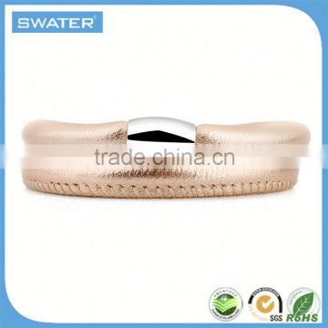 Innovative Products 2016 Wrap Rose Gold Leather Bracelet