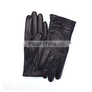 TOUCH SCREEN WINTER Leather gloves (LADIES)