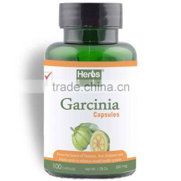 Natural Garcinia cambogia Extract capsules