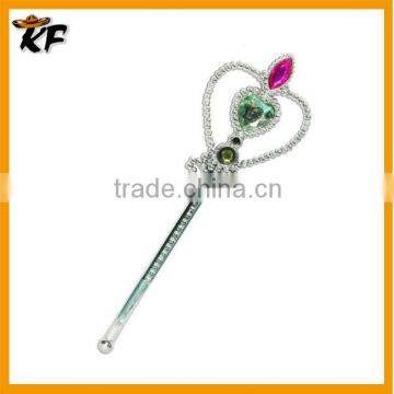 wholesale beautiful mini red green rhinestone fairy wand