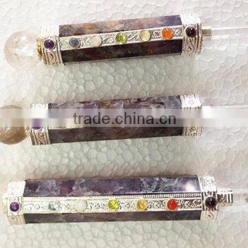 Buy Amethyst Chakra Wands From Prime Agate Exports | Wands For Sale