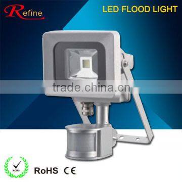 led flood light with sensor COB IP65 outdoor square led flood light 10w