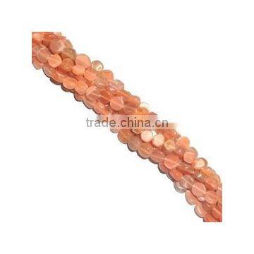 Pink Moonstone Beads String